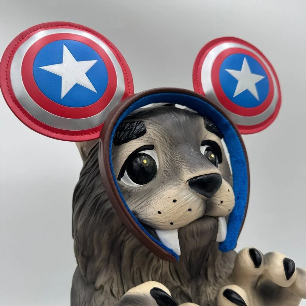 Disney Parks Marvel Captain America The First Avenger Ear Headband